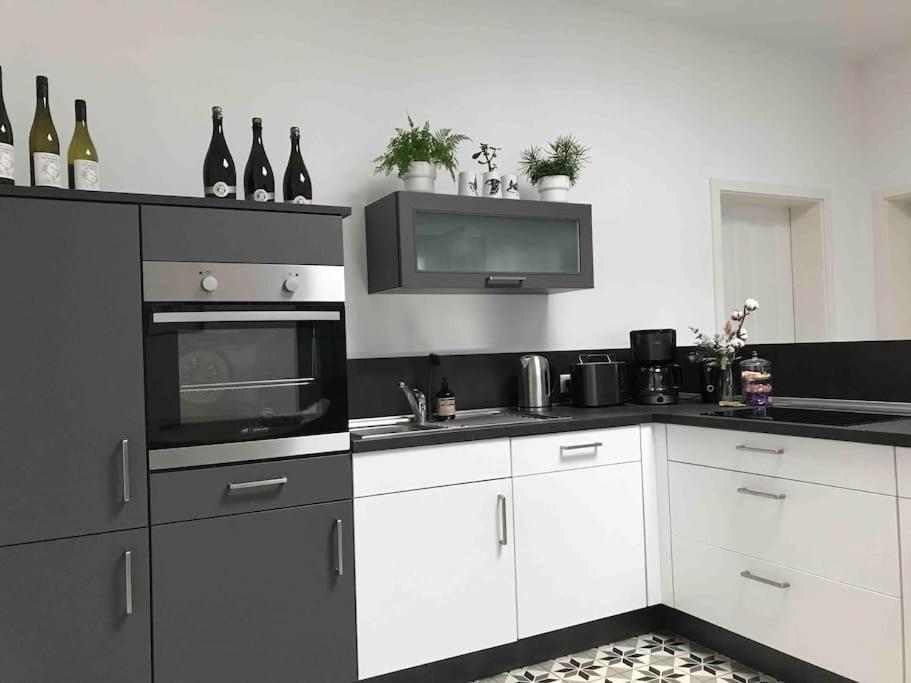 Weinlofts An Der Mosel Mit E10 Ladestation Appartement Köwerich Buitenkant foto
